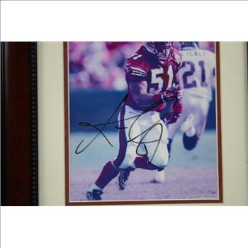 Autographed Framed 8x10 Photo Ken Norton Jr.