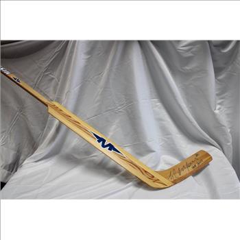 Autographed Goalie Stick