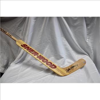 Autographed Goalie Stick