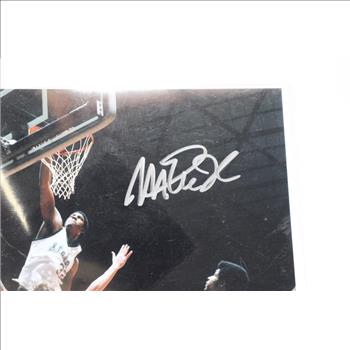 Autographed Magic Johnson Michigan State 8x10 PSA COA