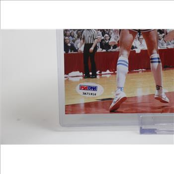 Autographed Magic Johnson Michigan State 8x10 PSA COA