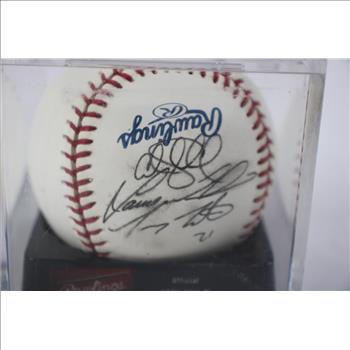 Autographed Major League Baseball