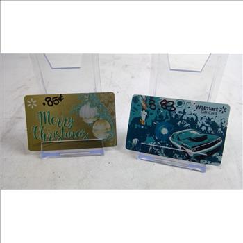 AutoZone, Walmart, And More Gift Card Lot, 8 Pieces