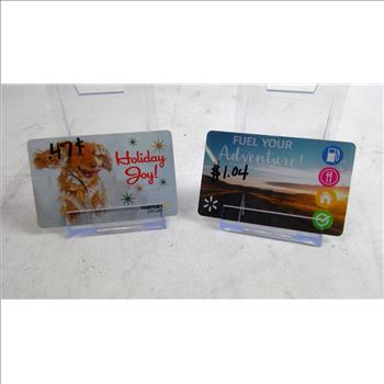 AutoZone, Walmart, And More Gift Card Lot, 8 Pieces