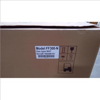 Avantco FF300 Natural Gas 40lb Floor Fryer