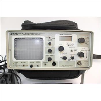Avcom Portable Microwave Spectrum Analyzer