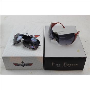 Aviator And DG Eyewear Sunglasses Bulk Lot, 10+ Pieces