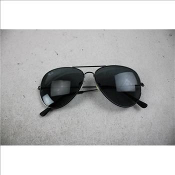 Aviator Black Sunglasses