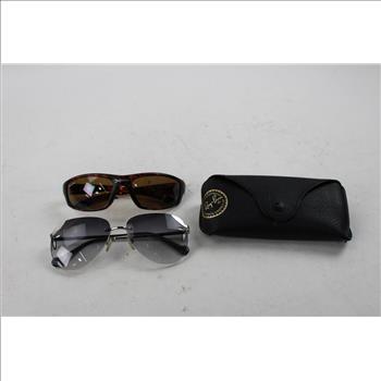Aviator Sunglasses, Sports Sunglasses, Ray-Ban Glasses Case (CASE ONLY), 3 Pieces