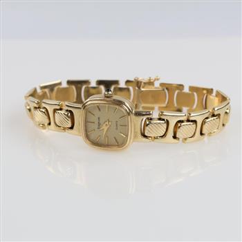 Avignon 14kt Gold Dress Watch