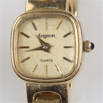 Avignon 14kt Gold Dress Watch