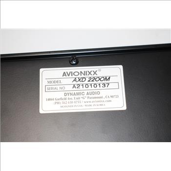 Avionixx AxD2200M Car Amplifier
