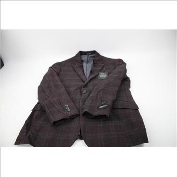 Awearness Kenneth Cole Plaid Suit Jacket, Size 42R