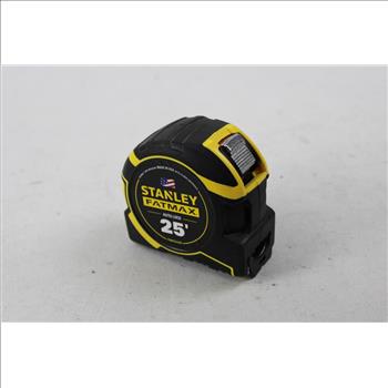 AWP Genuine Leather Tool Pouch, And Stanley Fatmax 25' Tape Measure, 2 Pieces