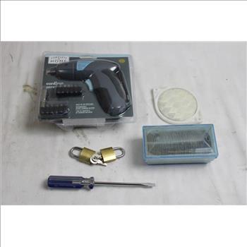 Axe, Cutter, Cordless Screwdriver And More