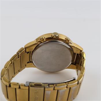 Axiom Eco-drive Chronograph Black Dial Watch