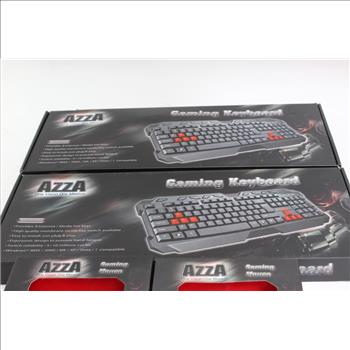 Azza Gaming Keyboards And Computer Mice, 4 Pieces