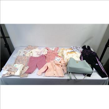 Baby Clothing, 12+  Pieces And Handbag