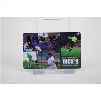 BabyGap $100, Dick's Sporting Goods $156.05 Gift Cards, 2 Pieces