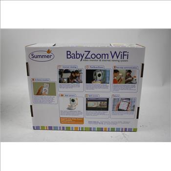 BabyZoom Wi-Fi Video Monitor & Internet Viewing System
