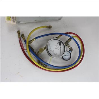 Backflow Gauge Tester With Hose, And Kit