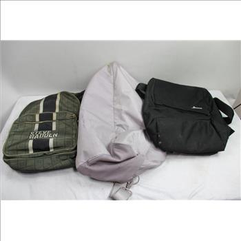 Backpack and Duffel Bags Lot, 9 Pieces