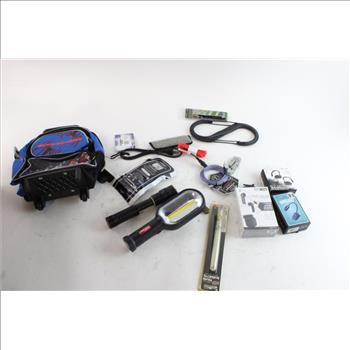 Backpack, Flashlight, And More, 6+ Pieces