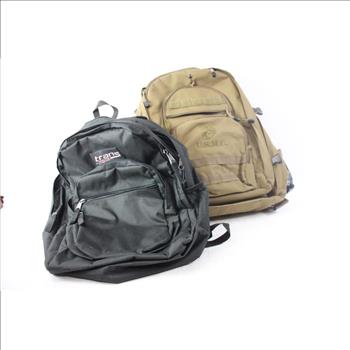 Backpack & Gun Holster/Case Lot, 7 Pieces