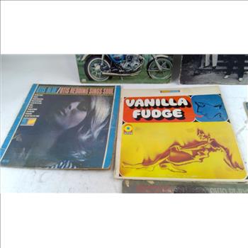 Backpack W/ Records 50+ Pieces