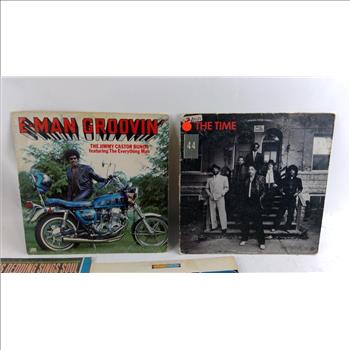 Backpack W/ Records 50+ Pieces