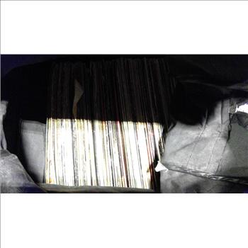Backpack W/ Records 50+ Pieces