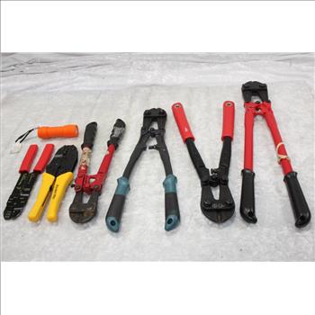 Backpack With Bolt Cutters, Wire Cutters And More 10+ Pieces