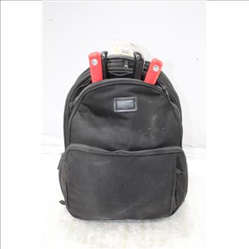 Backpack With Bolt Cutters, Wire Cutters And More 10+ Pieces