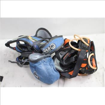 Backpack With Climbing Gear