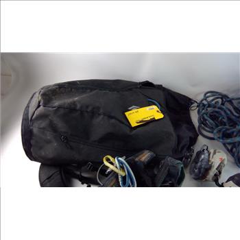 Backpack With Climbing Gear