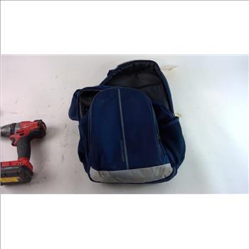 Backpack With Milwaukee Drill & More Tools, 5+ Pieces
