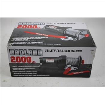 Badland 2000 Lb. Utility/Trailer Winch