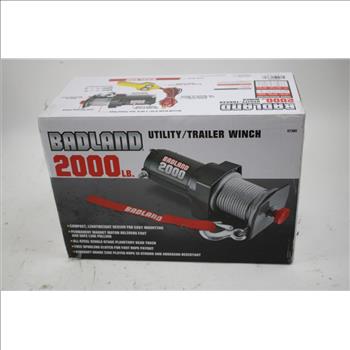 Badland 2000 Lb. Utility/Trailer Winch