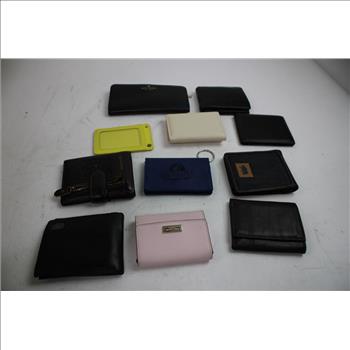 Bag & Wallet Bulk Lot, Nine West Shoulder Bag, Kate Spade Wallet, Fossil Wallet & More 18 Pieces