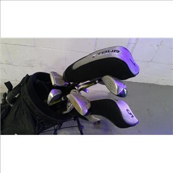 Bag  With Clubs, 10+ Pieces