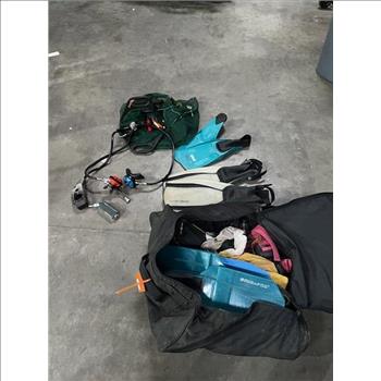 Bag With Diving Equipment