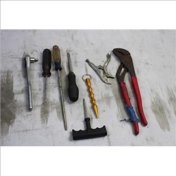 Bag With Mixed Tool Lot