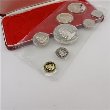 Bahamas Proof Currency : The Franklin Mint Set, 8 Coins