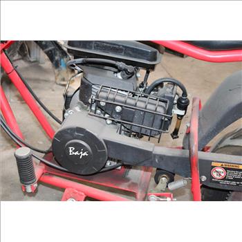 Baja Doodle Bug  Gas Powered Trail Mini Bike Ride-on