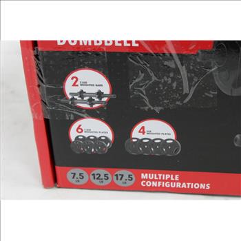 Bally 40lb Adjustable Dumbbell