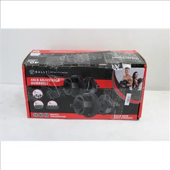 Bally 40lb Adjustable Dumbbell