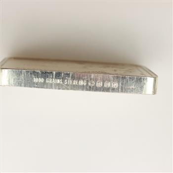 Barclays Bank England Proof Silver 1000 Grain Bar