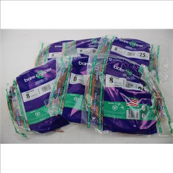 Bare Copper 25ft. Copper Wire, 6+ Pieces