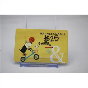 Barnes And Noble $25 Gift Card And More