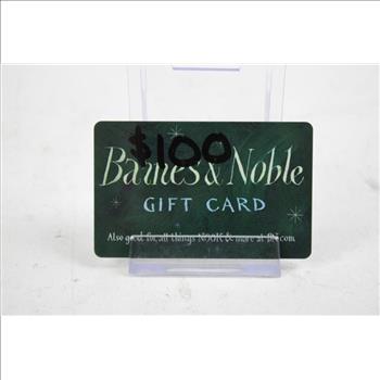 Barnes & Noble $100.00 Gift Card